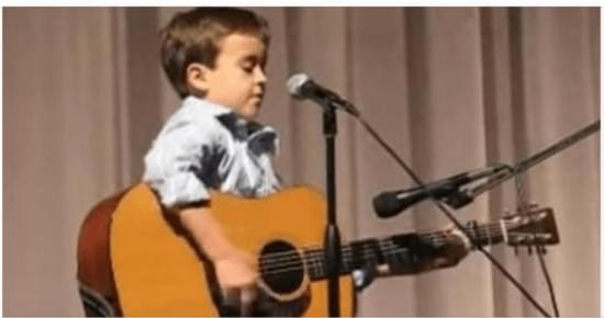 A Little Boy Who Sounds Like Johnny Cash Is Met With Standing Ovations by the Audience…