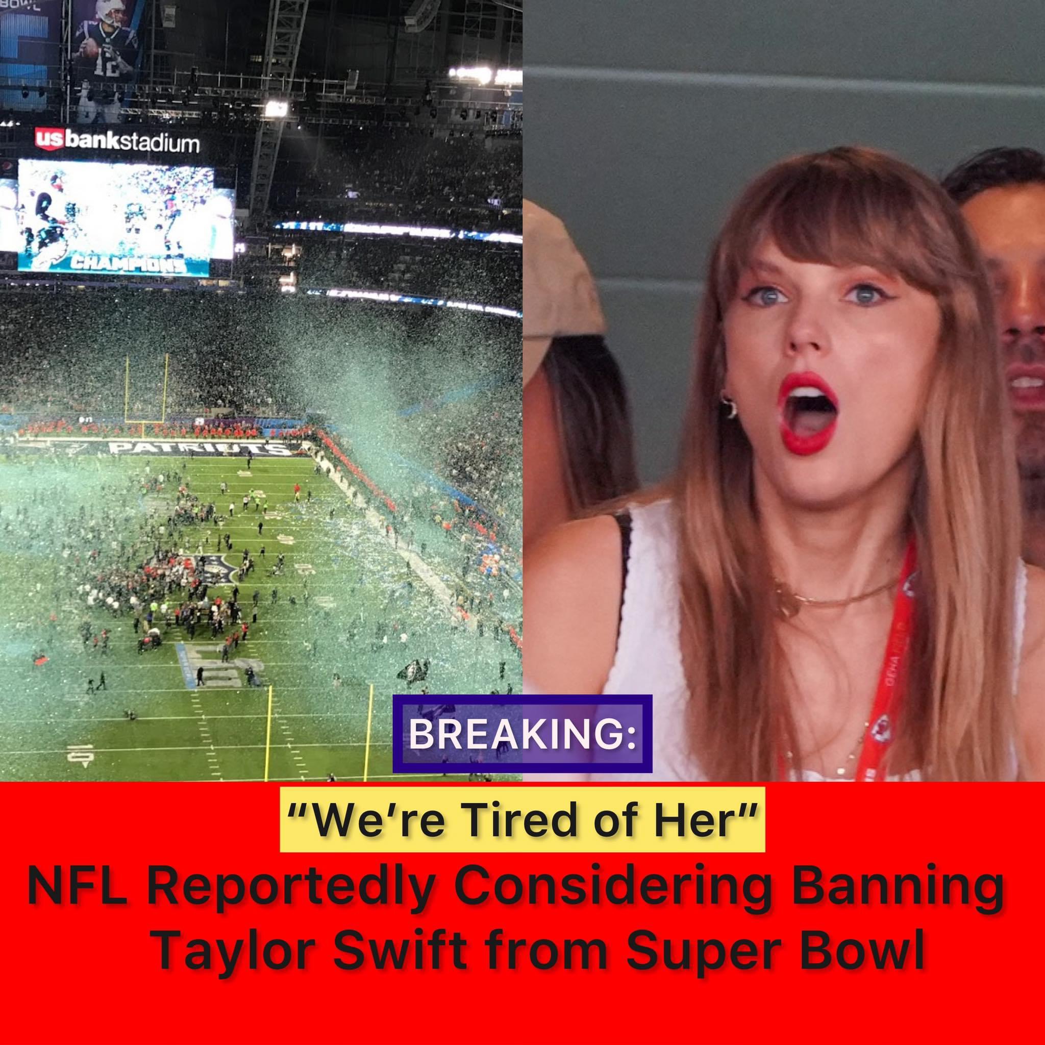 ”We are tired of seeing taylor swift everyday all over the media!!!