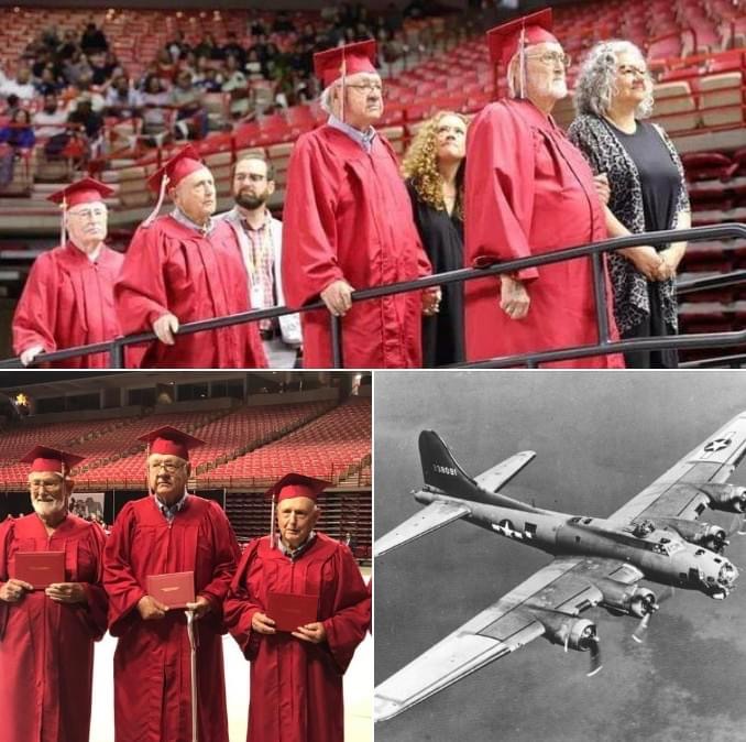 4 veterans receive high school diplomas almost 70 years after leaving to join military