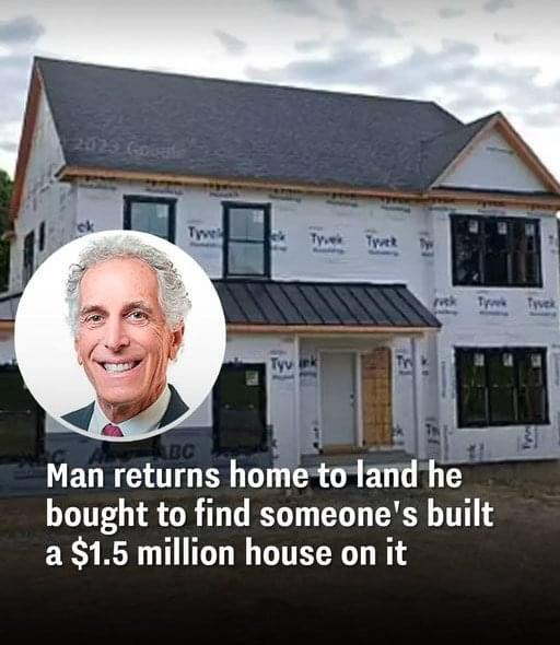 Man returns home to land he bought to find someone’s built a $1.5 million house on it