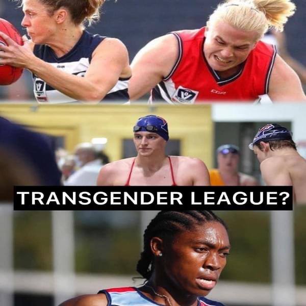 Maybe we need a transgender League?