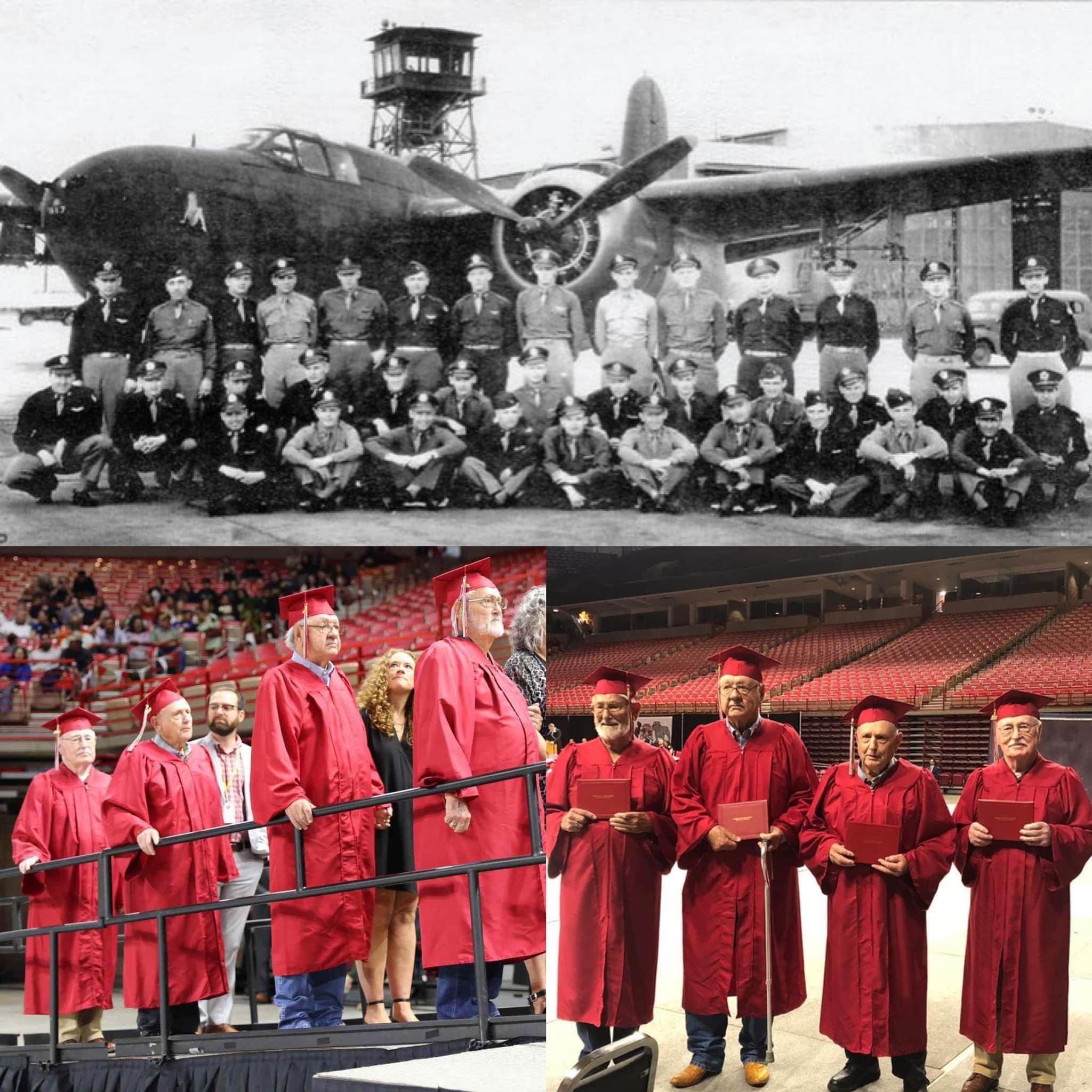 4 veterans receive high school diplomas almost 70 years after leaving to join military