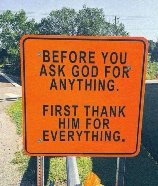 EVERYDAY Be Thankfull to God