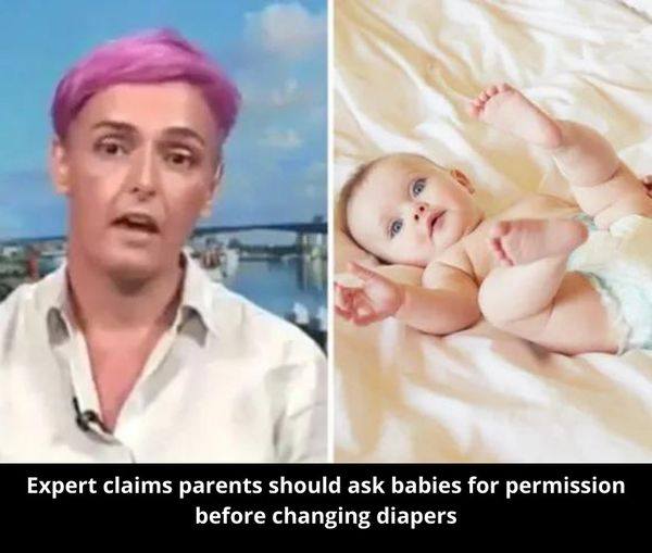 Relationship Expert’ Wants Parents To Get Baby’s Consent Before Changing A Nappy