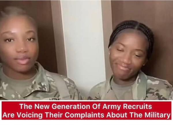 Are Voicing Their Complaints About The Military