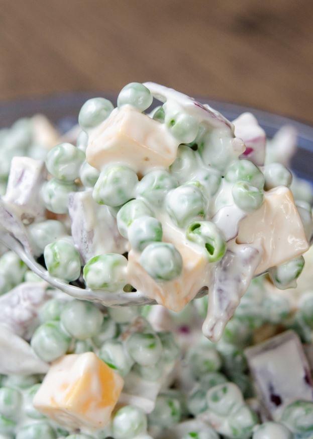 How To Make Old-School Creamy Pea Salad