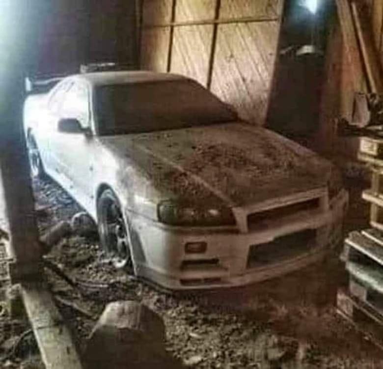 The car in the picture was a present from a father to his daughter