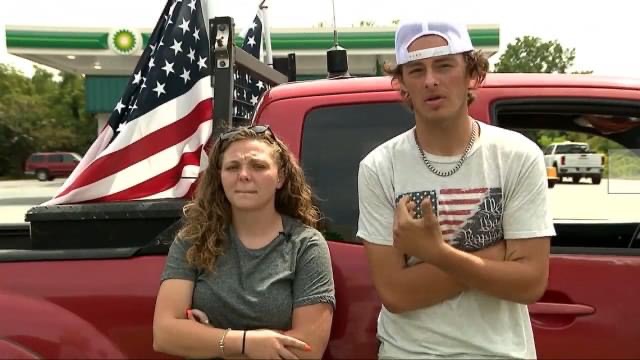 Teen Quits His School After Administrators Told Him To Remove The Flags From His Truck!