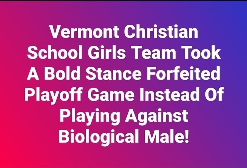 Girls Basketball Team: Playing Against Biological Male