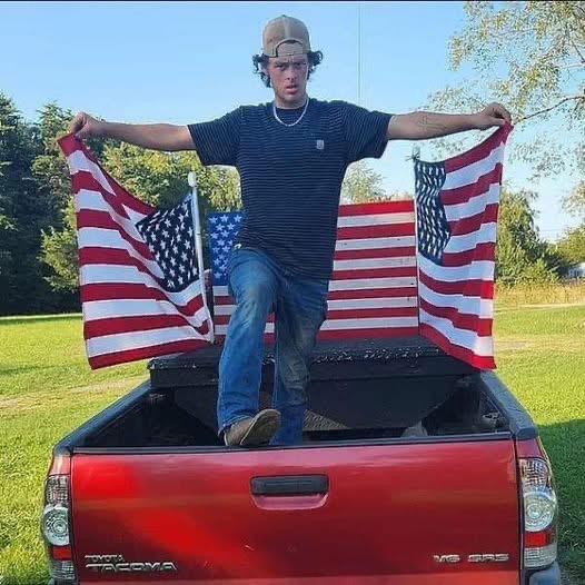 Patriotic High Schooler Chooses Homeschooling Over Removing Flag From His Truck